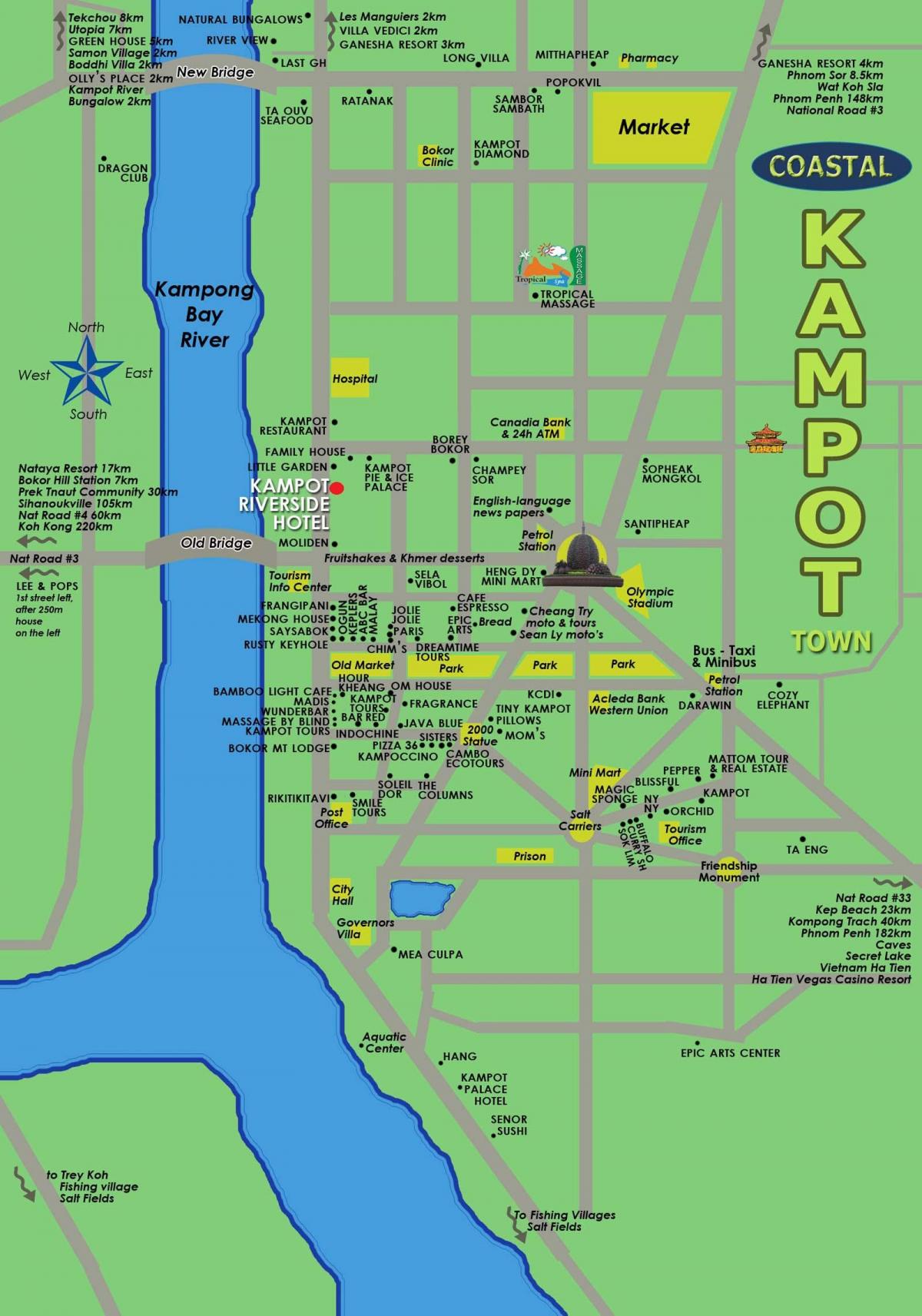 خريطة كامبوت كمبوديا