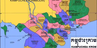 خريطة كمبوتشيا